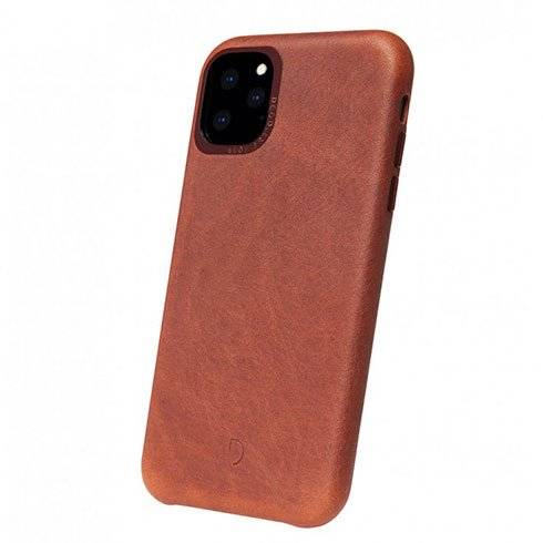 Decoded kryt Leather Backcover pre iPhone 11 Pro Max - Brown