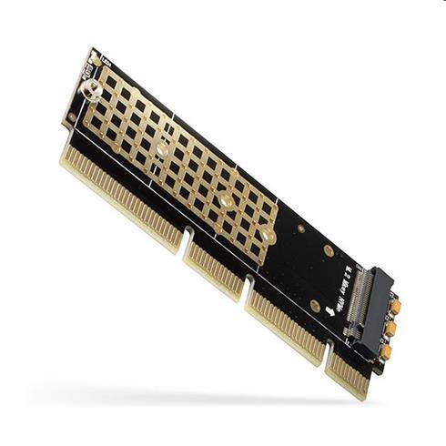 AXAGON PCEM2-1U PCI-E 3.0 16x - M.2 SSD NVMe, up to 80 mm SSD, low profile 1U PCEM2-1U