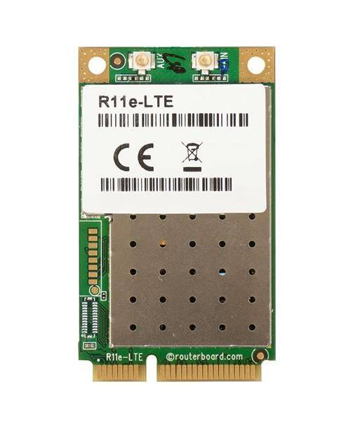 MIKROTIK RouterBOARD R11e-LTE6 (bands 1, 2, 3, 5, 7, 8, 12, 17, 20, 25, 26, 38, 39, 40 and 41n)
