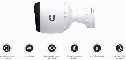 Ubiquiti UniFi Video Camera G4 PRO 3pack (4K Ultra HD 3840*2160/24sn)