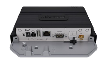 MIKROTIK RouterBOARD LtAP LTE6 kit + L4 (880MHz, 128MB RAM, 1xGLAN, 1x 802.11n; LTE6) outdoor