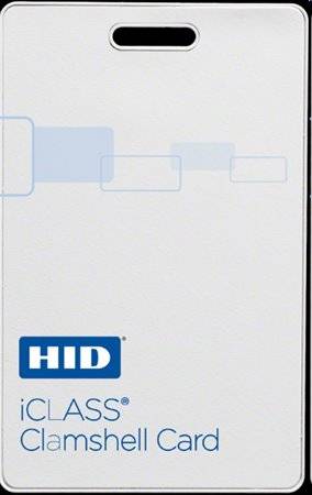 RFID karta Clamshell HID ICLASS SR CARD 2080H - bílá (security card)