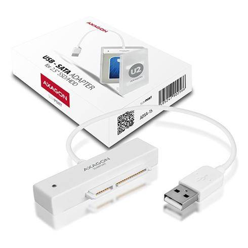 AXAGON ADSA-1S USB2.0 - SATA HDD External Adapter Incl. 2.5