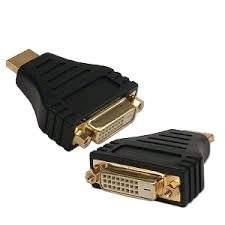 Cablexpert kábel redukcia HDMI na DVI, M/F, pozlátené kontakty, čierna