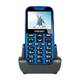 EVOLVEO EasyPhone XD, mobilný telefón pre seniorov s nabíjacím stojanom (modrý)