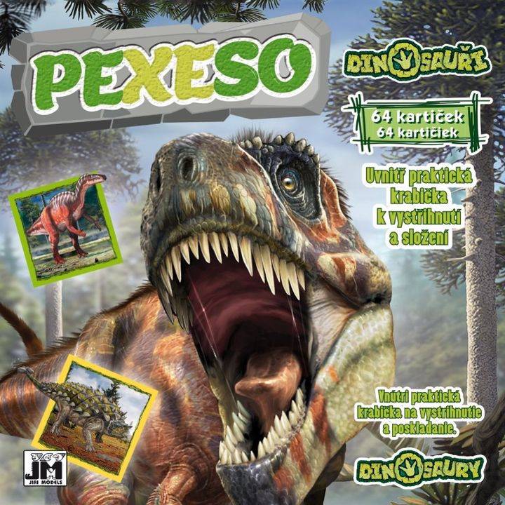 Pexeso Dinosauři - autor neuvedený