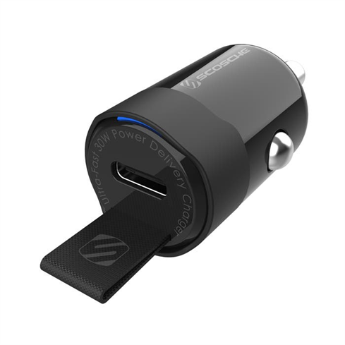 Scosche PowerVolt MFi autonabijačka, 30W, USB C Power Delivery 3.0
