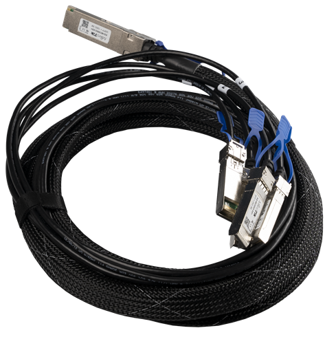 MIKROTIK QSFP28 to 4x SFP28 break-out cable, 3m
