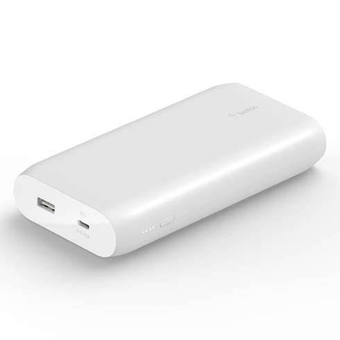 Belkin Boost Charge USB-C PD Powerbank 20K + USB-C kábel - White