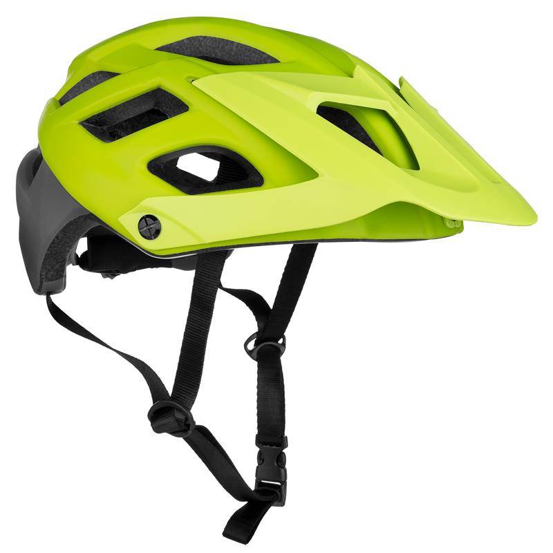 SINGLETRAIL Cyklistická prilba IN-MOLD, 55-58 cm, zelená
