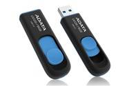 ADATA Flash Disk 16GB UV128, USB 3.1 Dash Drive (R:40/W:25 MB/s) černá/modrá
