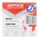 Kancelársky blok 85x85x40mm lepený pastel Office Products