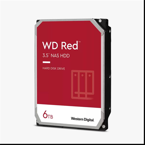 WD Red NAS HDD 6TB SATA