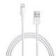 Kábel APPLE USB s konektorom lightning - biely (hromadné balenie) 1 m