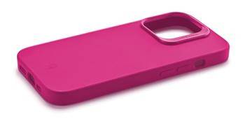 CellularLine SENSATION Plus ochranný silikónový kryt pre Apple iPhone 15 Pro, ružový