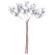 Vetvička MagicHome Vianoce, šípky, strieborná, 13 cm