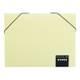 Box na dokumenty PP A4 3cm s gumičkou žltá Pastelini