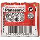 PANASONIC Zinkouhlíkové baterie Red Zinc R6RZ/4P AA 1,5V (shrink 4ks)