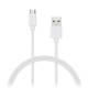 CONNECT IT Wirez micro USB - USB, biely, 1 m
