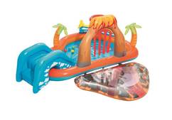 Bazénik Bestway® 53069, Lava Lagoon, detský, nafukovacie ihrisko, 265x265x104 cm