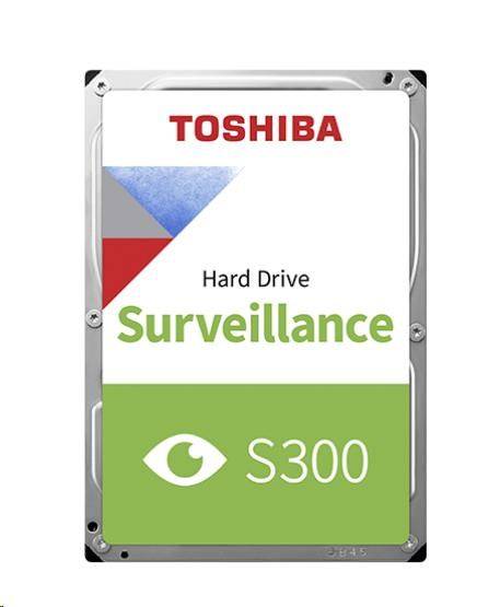 TOSHIBA HDD S300 PRO Surveillance (CMR) 8TB, SATA III, 7200 otáčok za minútu, 256MB cache, 3,5