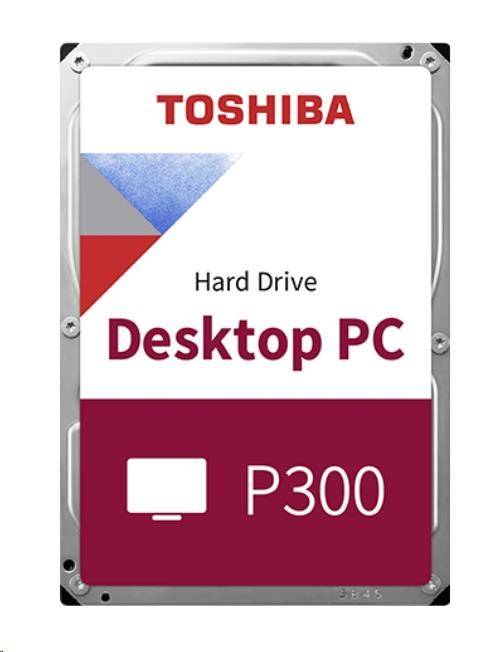 TOSHIBA HDD P300 Desktop PC (CMR) 1TB, SATA III, 7200 ot./min, 64MB cache, 3,5