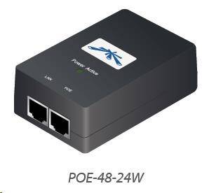 UBNT POE-48-24W [PoE adaptér 48V/0,5A (24W), vč. napájecího kabelu]