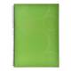Blok A4 70-listový linajkový so špirálou po dlhšej strane College lamino zelený Neo Colori