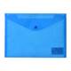 Obal na dokumenty A5 - (nepriehľadný PP, uzatvárateľný cvokom, modrý, Neo Colori)