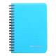 Blok A6 50-listový linajkový so špirálou po dlhšej strane College PP modrý Neo Colori