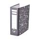 Šanón pákový A5 - (8 cm, kartón, na výšku, mramor čierny)