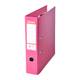 Šanón pákový Esselte A4 - (7,5 cm, celoplastový, ružový)