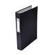 Donau Šanón 4-krúžkový A4 - (4 cm, lamino, čierny)