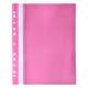 Rýchloviazač A4 - (s eurodierovaním, ružový)