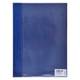 Rýchloviazač A4 - (RO PP, PVC, s priehľadným predným vreckom, modrý)