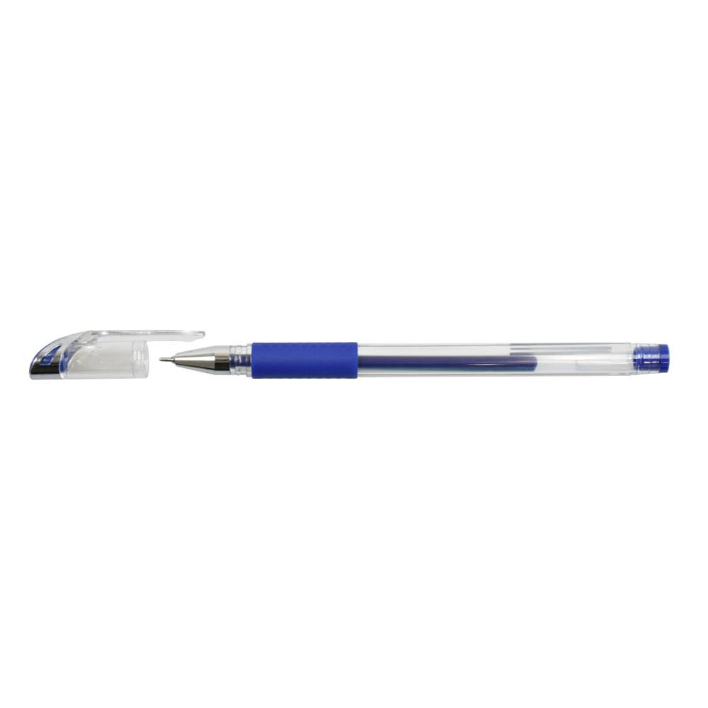 Pero gélové 0,5mm modrá náplň číre ICO