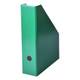 Stojan na časopisy - (kartón, lakovaný, 8 cm, zelený)