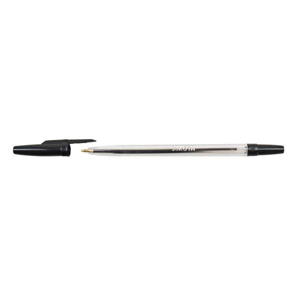 Pero jednorázové 0,7mm AEC0695 čierna náplň číre Sakota
