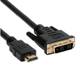 Kábel C-TECH HDMI-DVI, M/M, 1,8m