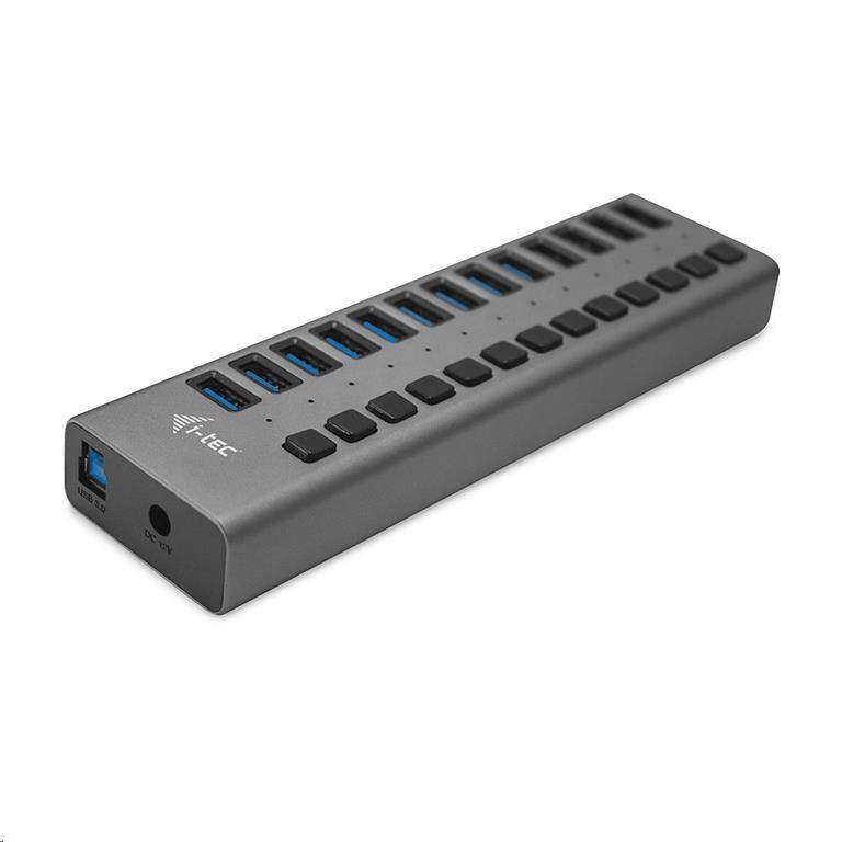 iTec USB 3.0 nabíjecí HUB 13port + Power Adapter 60 W