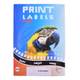 Print etikety 210x297 reflexná žltá