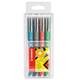 Roller 0,5mm Worker Colorful 2019 mix 4 farieb náplní Stabilo