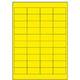 Print etikety 48,5x25,4 žlté block