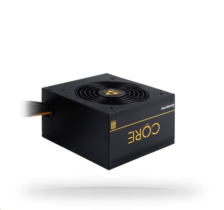CHIEFTEC zdroj Core Series BBS-500S, 500W, PFC, 12cm fan, 80+ Gold