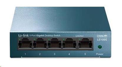 TP-Link LS105G [5-Portový stolní switch 10/100/1000Mb/s]